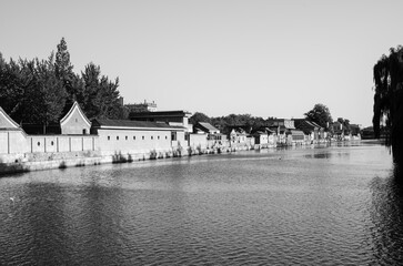 river in the city