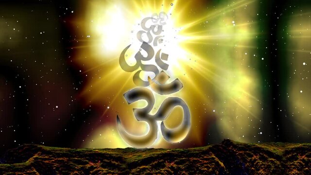 Om is a symbol of spirituality and enlightenment