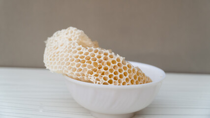Honey comb, Fresh honey in the honey comb