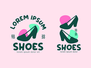 shoes logo for female shoes shop