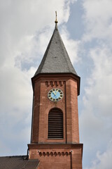 Church in Bruchweiler-Bärenbach, Germany, may ,2017