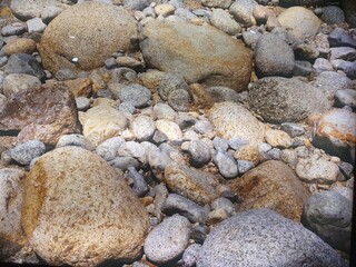 stones on the beach