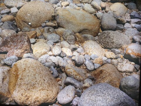 stones on the beach