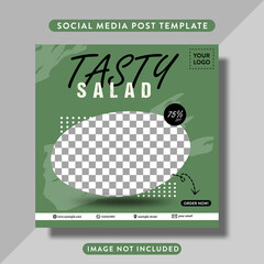 food promotion and sale social media post template