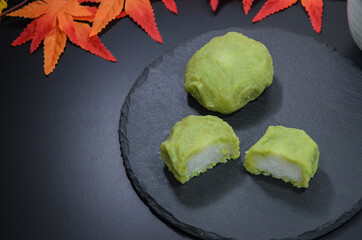 秋の味覚　ずんだおはぎ