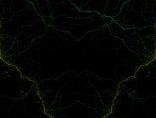 Imaginatory fractal abstract background Image