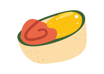 sushi roll illustration