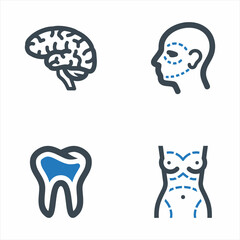 Medical Specialties Icon Set 4