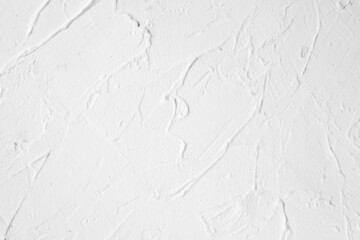 white painted rough plaster wall background texture