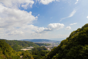 Fototapeta na wymiar 奈良盆地遠景