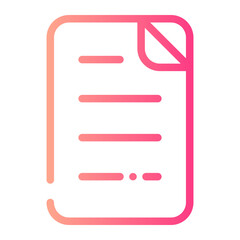 paper gradient icon