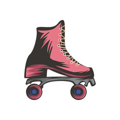 retro roller skate