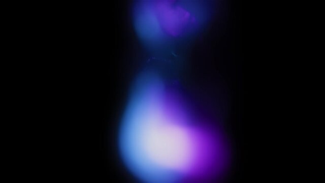 Abstract Blue and Pink Blurred Fluid Particles Background Video