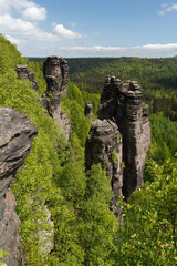 view from the top of the mountain