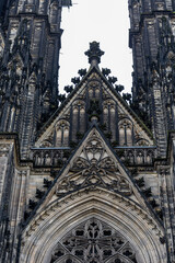 Fototapeta premium Detail from exterior of Cologne Cathedral