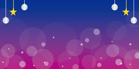 幻想的な背景　クリスマス　ネオン　ナイトパーティー