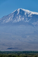 Snowy Summit of Ararat Mountain