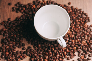  coffee beans freshly brewed beverage close-up food