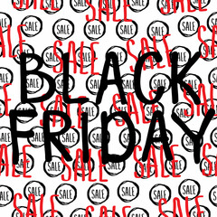 Black friday sale layout background pattern poster Circles stamp logo icon sign Cartoon doodle design Hand drawn ink sketch Fashion print clothes apparel greeting invitation card cover flyer banner ad