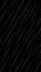 Falling numbers, big data concept. Binary white flying digits. Lovely futuristic banner on black background. Digital vector illustration with falling numbers.