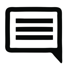 Symbol of the speech bubble or messaging icon. Vector illustration design isolated 