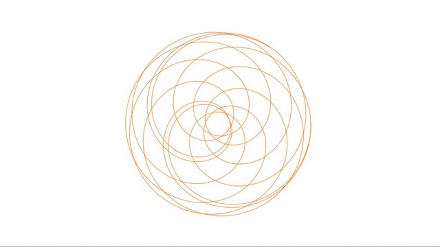 Spirograph changes with the amount of the roulette to draw