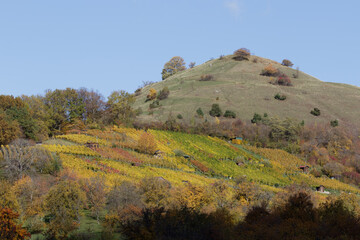 Herbststimmung an der Limburg, Albvorland, Weilheim, Baden-Württemberg