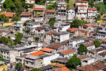 Photograph of low-income peripheral community popularly known as “favela” in Rio de Janeiro, Brazil © @renatopmeireles