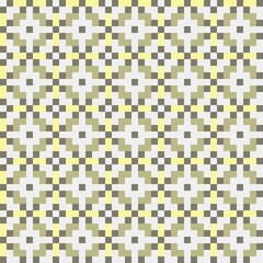 Abstract Cross Pattern generative computational art illustration