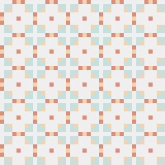 Abstract Cross Pattern generative computational art illustration