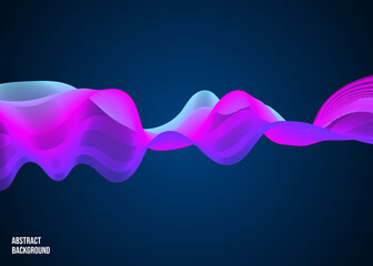 Colorful shapes liquid abstract background