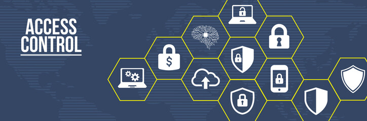 Internet, business, Technology and network concept. Cyber security data protection business technology privacy concept. 3d illustration