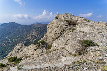 Crimean mountains.