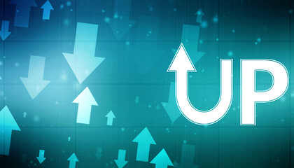 2D Digital Abstract Business Networking background
