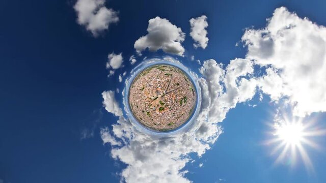 Castelvetrano Sicily Italy airturn down