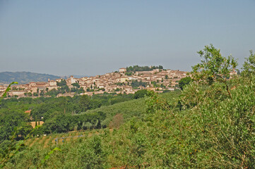 Obraz premium Spello, antico borgo dell'Umbria - panorama