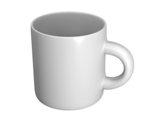 coffee mug 3d icon