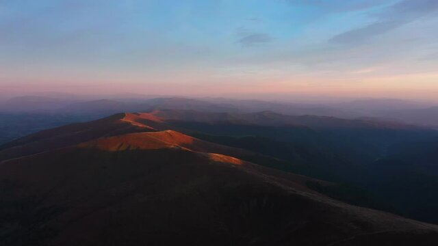 Chorna Gora During Sunset