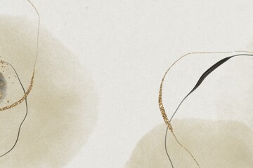 Minimalist bohemian abstract background with glitter lines