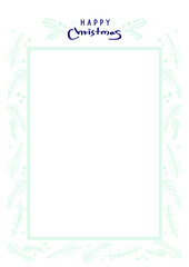 christmas (f) -illust_frame