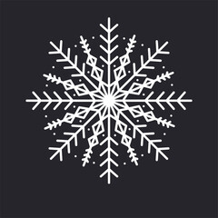 White Set vector snowflakes isolated , Ethnic ice cristal ornament, christmas icons, snowflakes for print, design for banner, idea, cover, booklet, print, flyer, card, poster, badge, postcard