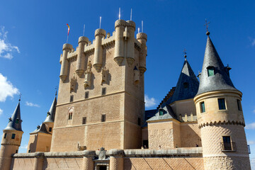 Fototapeta na wymiar Alcázar de Segovia - Segovia, Spain -