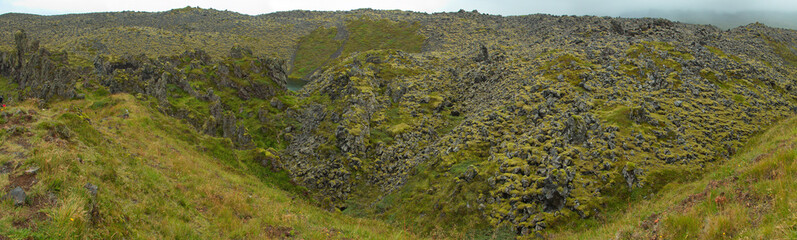 Landscape at Djupalonssandur, Snaefellsnes Peninsula, Iceland, Europe
