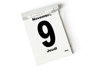 9  Novembre 2023