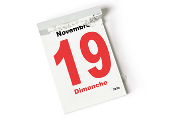  19 Novembre 2023