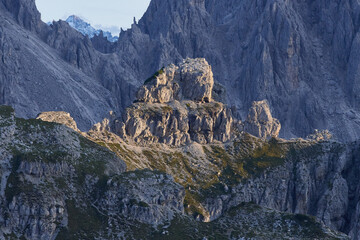 Die Berge rund um die Drei Zinnen