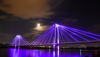 View of the bridge over the river