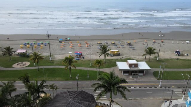 Bertioga, litoral norte de S&atilde;o Paulo no inverno