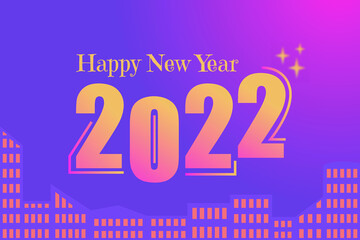 Happy new year 2022 design