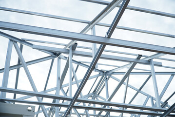 Steel structure structures for building roofs